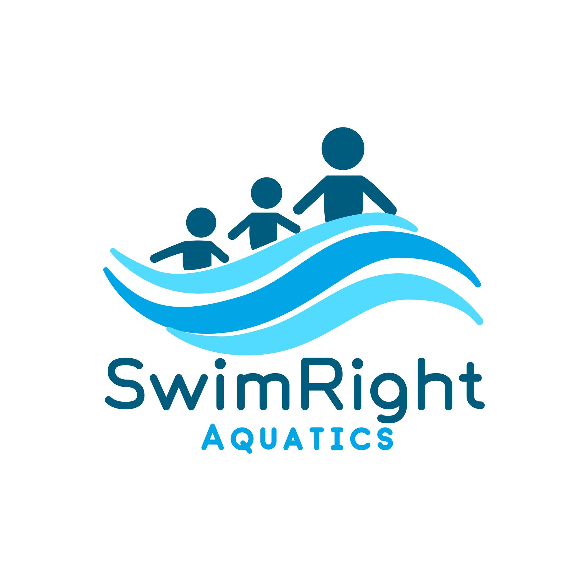 SwimRight Aquatics logo